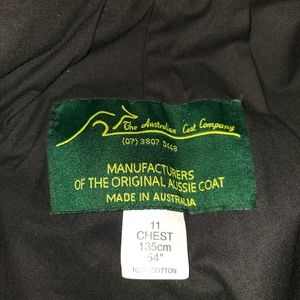 Vintage Outback Trading Company Australian Oilskin